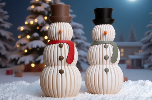 Schneemann | Dekoration | Winterzeit | Weihnachszeit | Weihnachten | Winter | 3D Druck | Figur | Weihnachtsdekoration | Skandinavische Deko