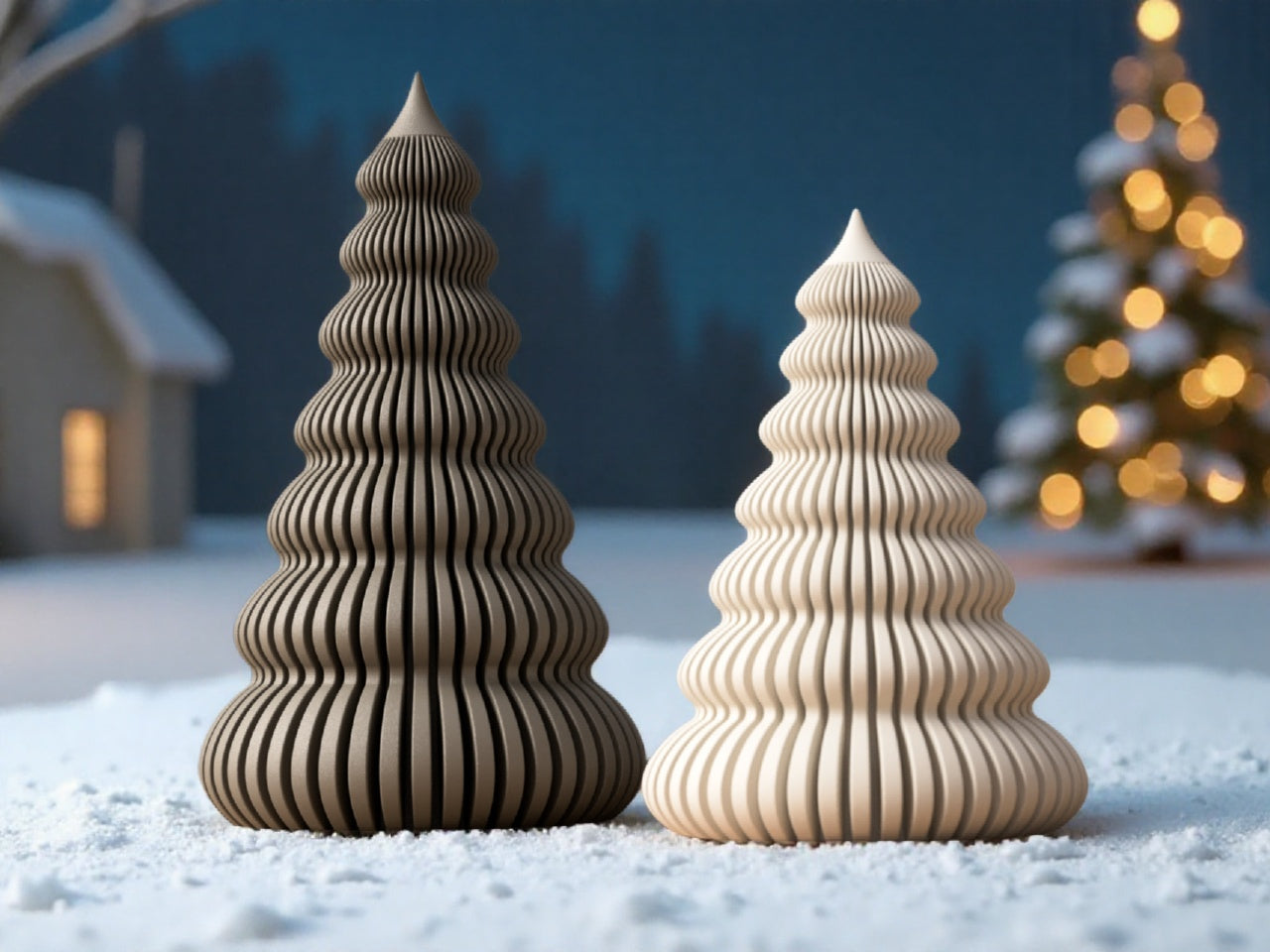 3D-gedruckter Weihnachtsbaum – Moderne und nachhaltige Weihnachtsdekoration
