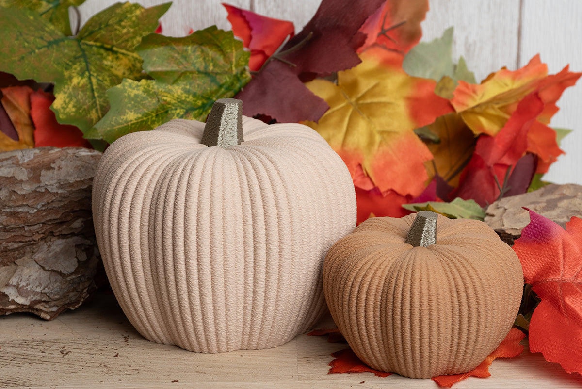 Stilvolle Kürbis Herbstdeko – Moderner Kürbisse aus PLA | Herbst, Halloween & Ganzjahresdeko