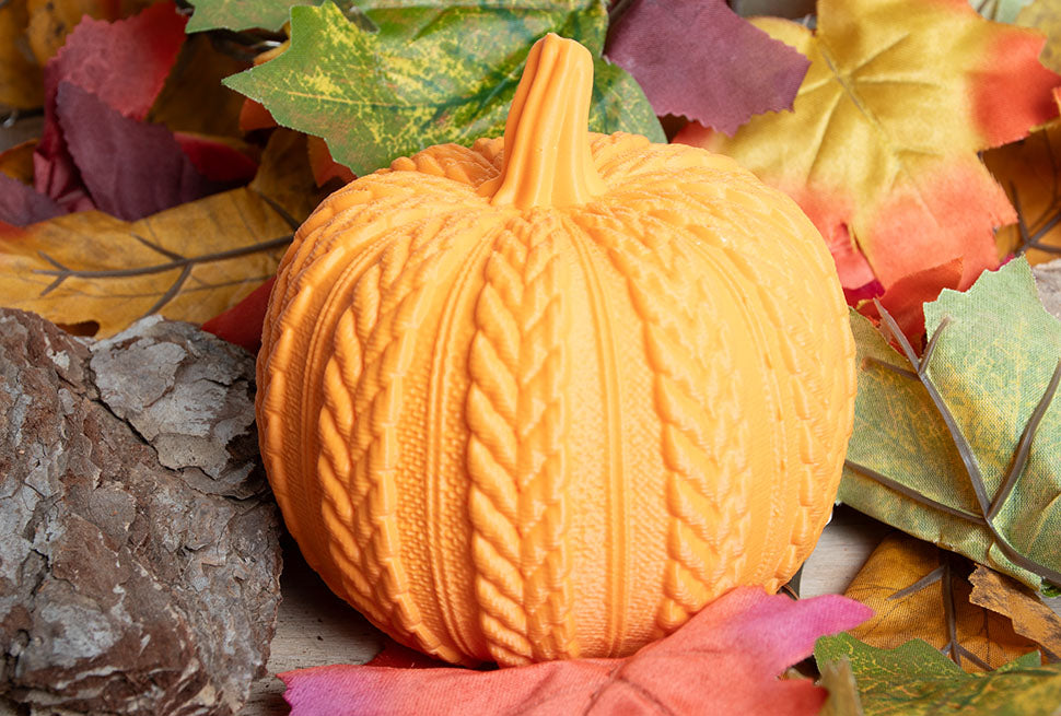 Knitted Pumpkin | Gestrickter Kürbis | Kürbis Deko für Herbst |Tisch & Halloween
