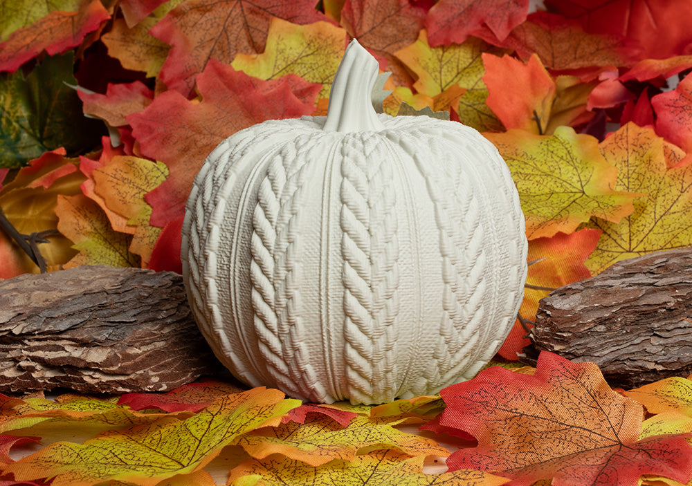 Knitted Pumpkin | Gestrickter Kürbis | Kürbis Deko für Herbst |Tisch & Halloween