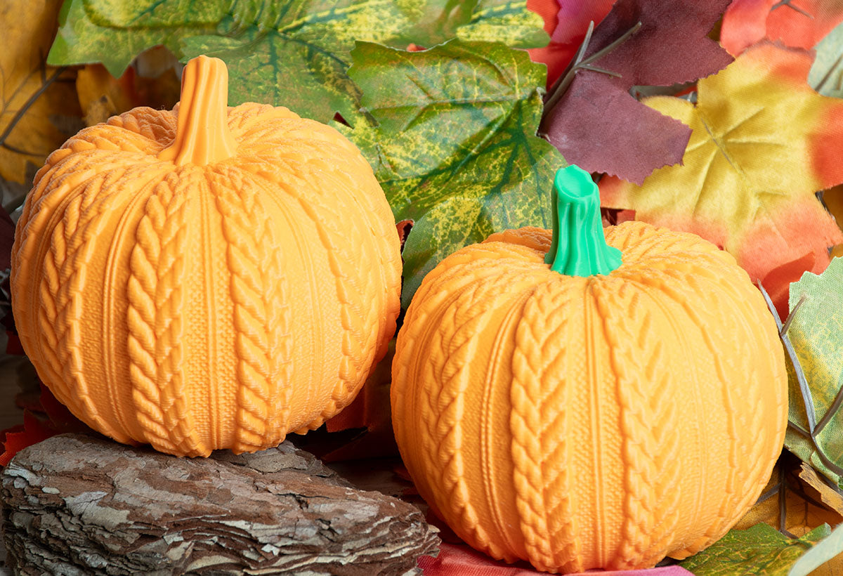 Knitted Pumpkin | Gestrickter Kürbis | Kürbis Deko für Herbst |Tisch & Halloween