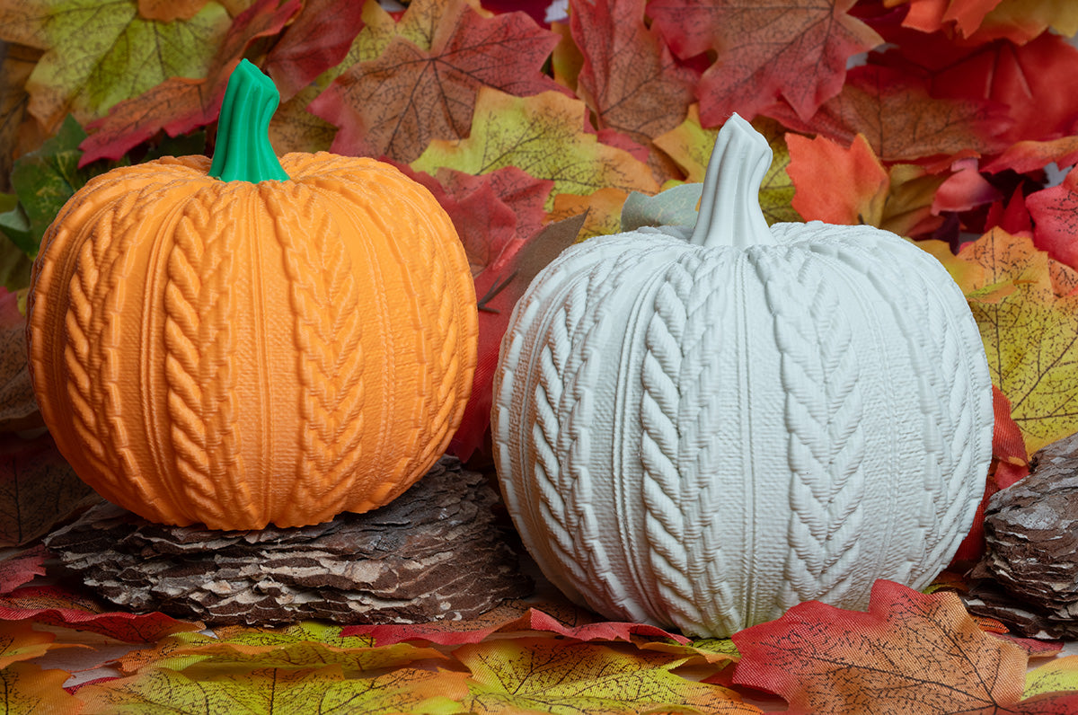 Knitted Pumpkin | Gestrickter Kürbis | Kürbis Deko für Herbst |Tisch & Halloween