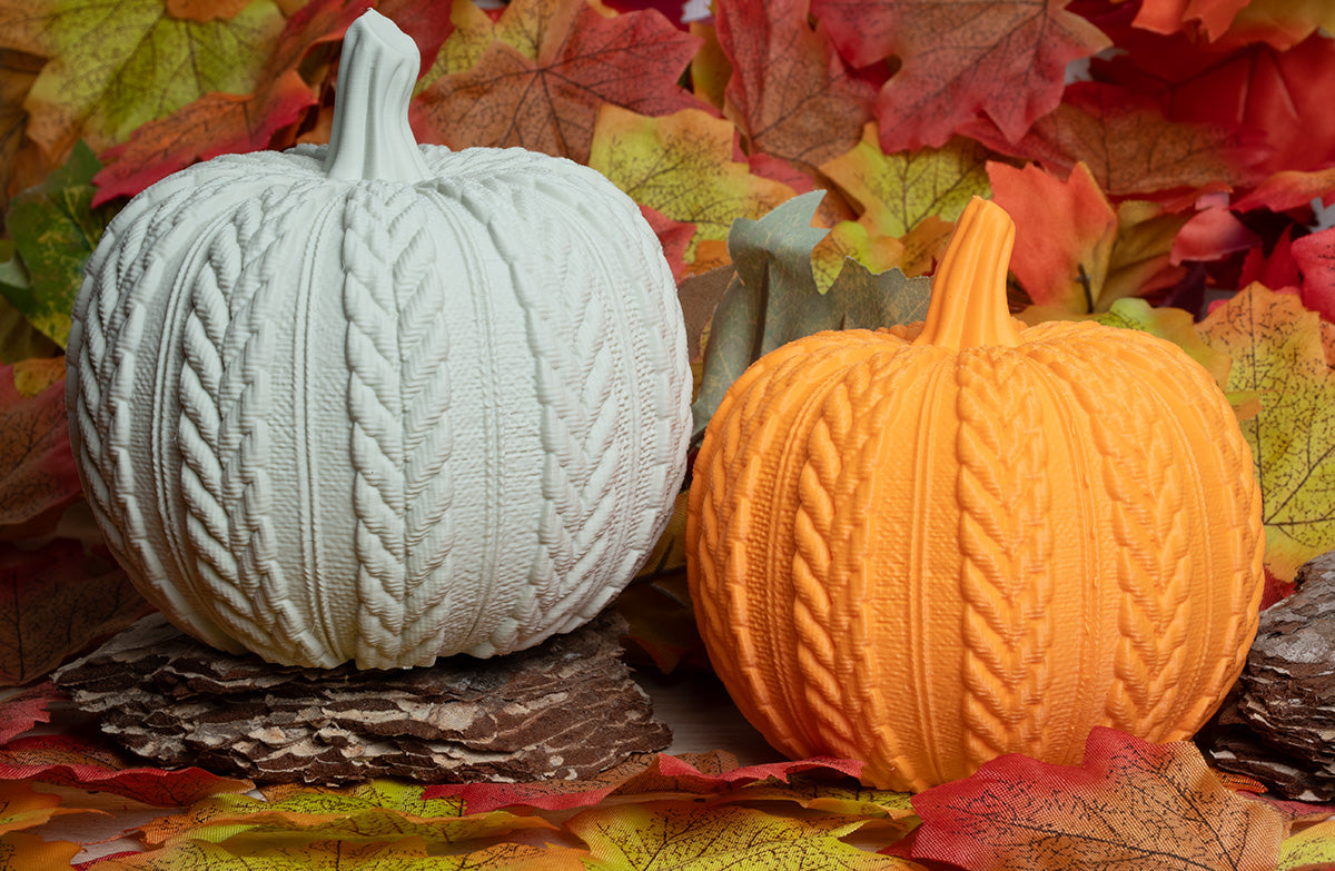 Knitted Pumpkin | Gestrickter Kürbis | Kürbis Deko für Herbst |Tisch & Halloween