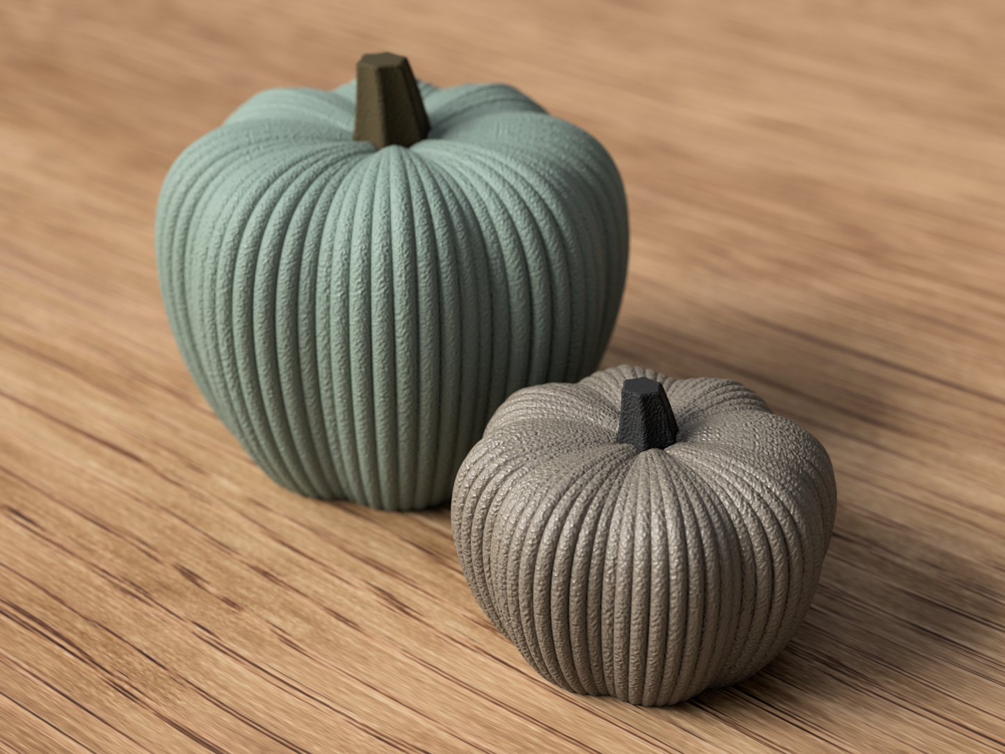 Stilvolle Kürbis Herbstdeko – Moderner Kürbisse aus PLA | Herbst, Halloween & Ganzjahresdeko