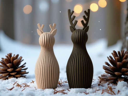 Rentier Weihnachtsdeko, Weihnachtstisch Deko