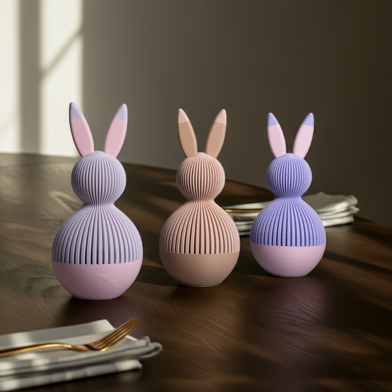 Hasen Dose mit Deckel | Minimalistische Osterdeko