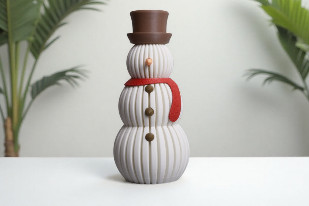 Schneemann | Dekoration | Winterzeit | Weihnachszeit | Weihnachten | Winter | 3D Druck | Figur | Weihnachtsdekoration | Skandinavische Deko