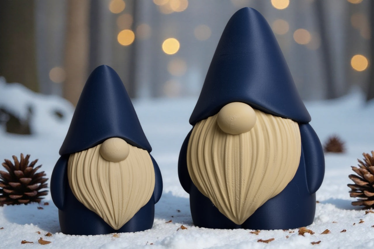 Minimalistischer Gnom – Wichtel | Skandinavische Dekofigur | Wichtel | Moderne Gartenfigur | Geschenkidee | Handgefertigte Wohnungsdeko