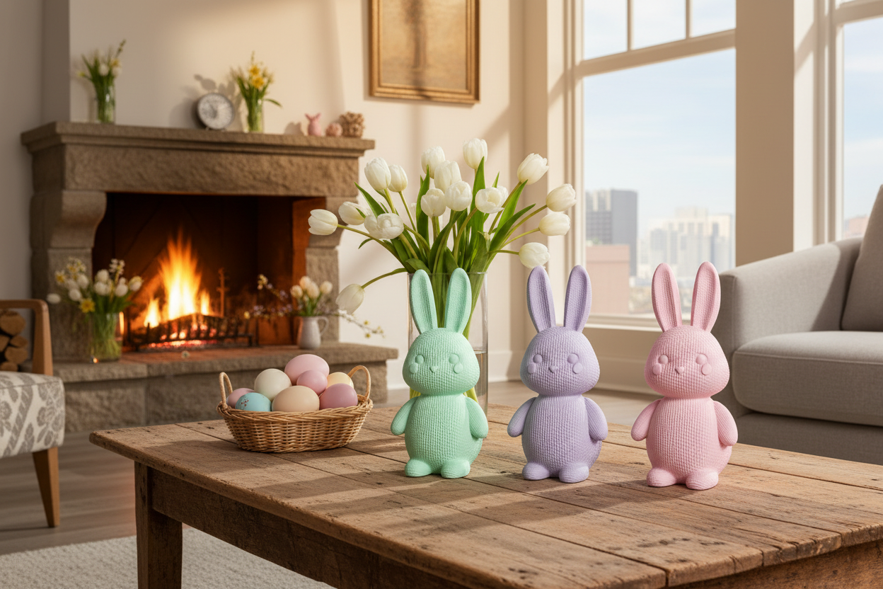 Alle drei Hasen auf einem Blick