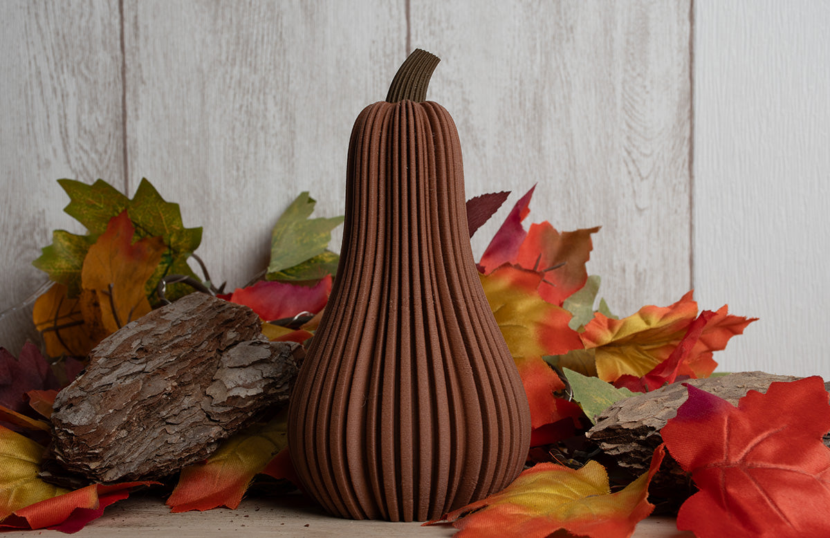 3D gedruckter Flaschenkürbis – Stilvolle Herbstdeko | wohnaccessoire | home decor