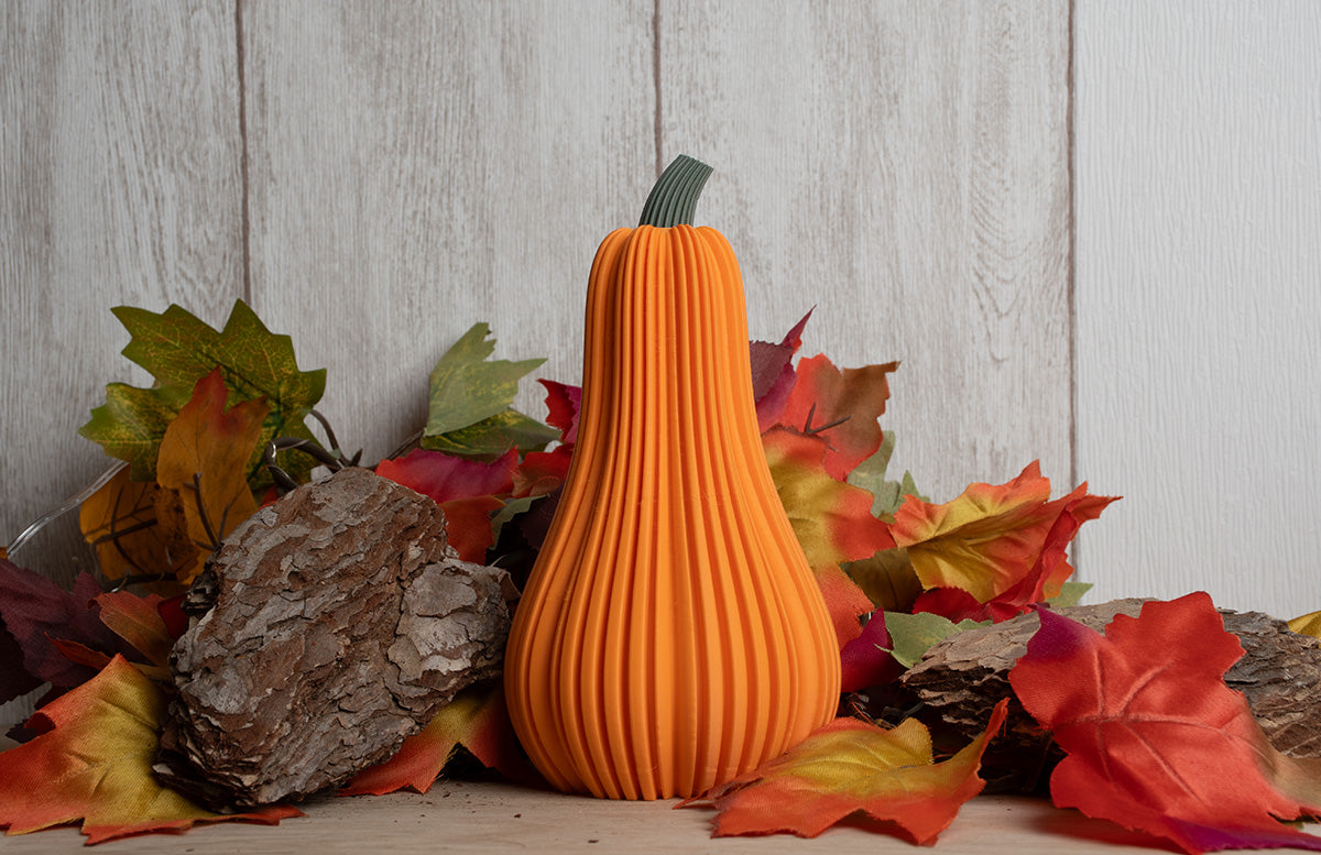 3D gedruckter Flaschenkürbis – Stilvolle Herbstdeko | wohnaccessoire | home decor