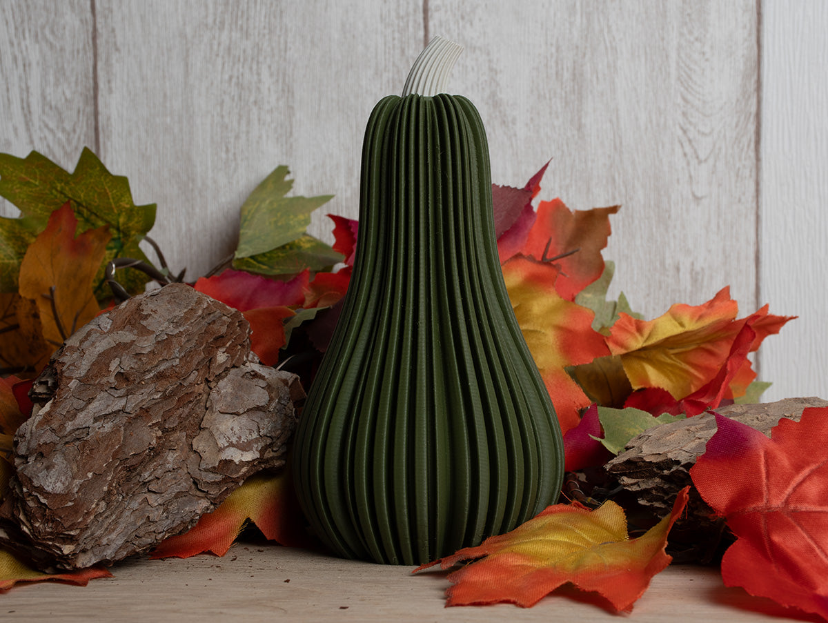 3D gedruckter Flaschenkürbis – Stilvolle Herbstdeko | wohnaccessoire | home decor