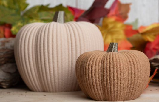 Stilvolle Kürbis Herbstdeko – Moderner Kürbisse aus PLA | Herbst, Halloween & Ganzjahresdeko