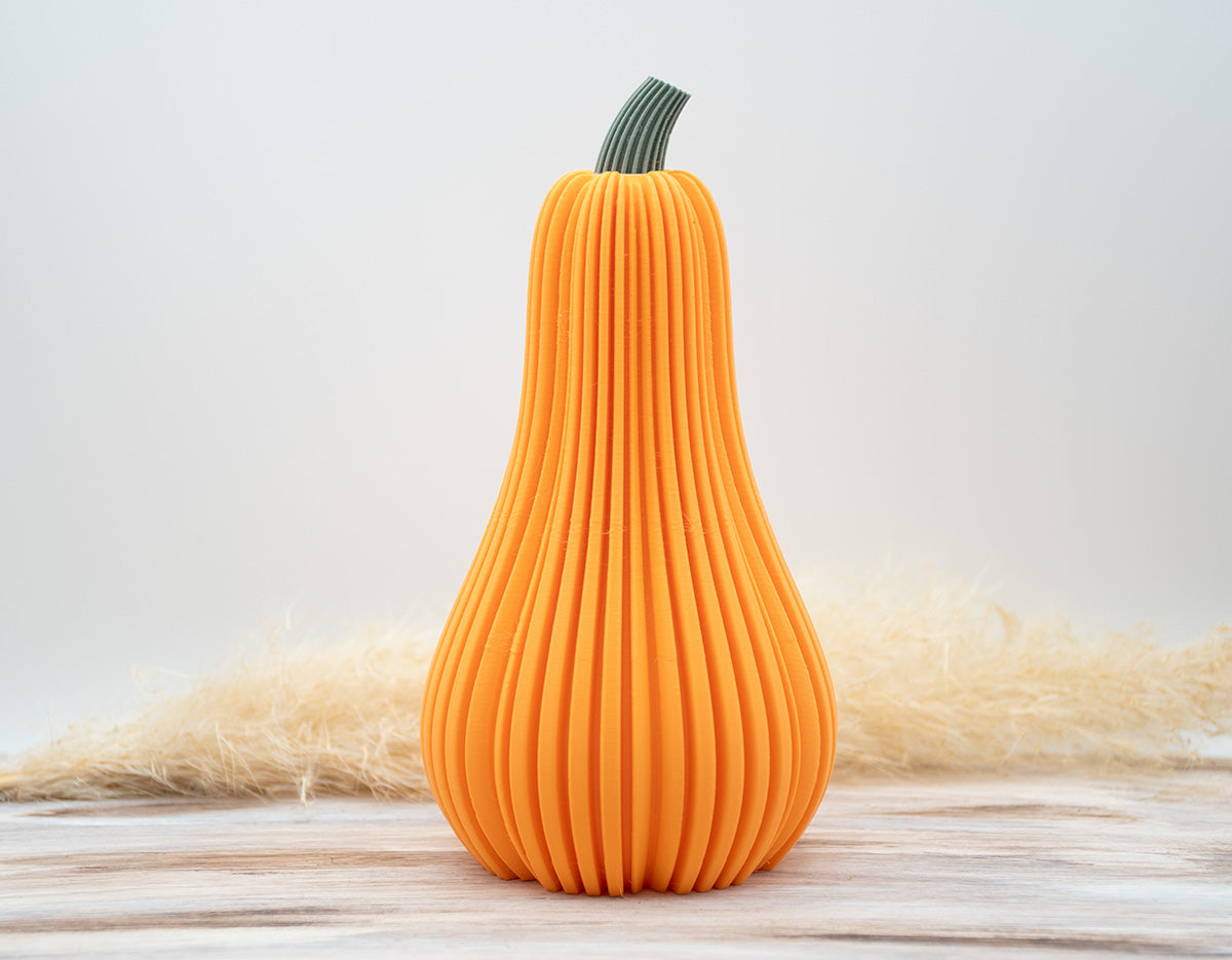 3D gedruckter Flaschenkürbis – Stilvolle Herbstdeko | wohnaccessoire | home decor