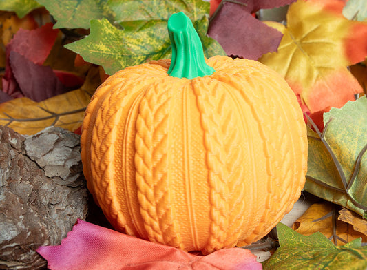 Knitted Pumpkin | Gestrickter Kürbis | Kürbis Deko für Herbst |Tisch & Halloween
