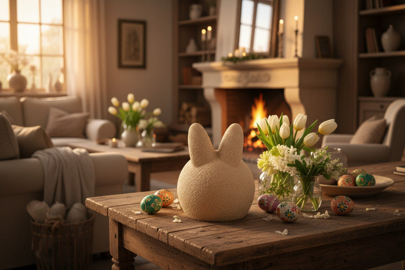 LED Teelichthalter Wüstenbraun