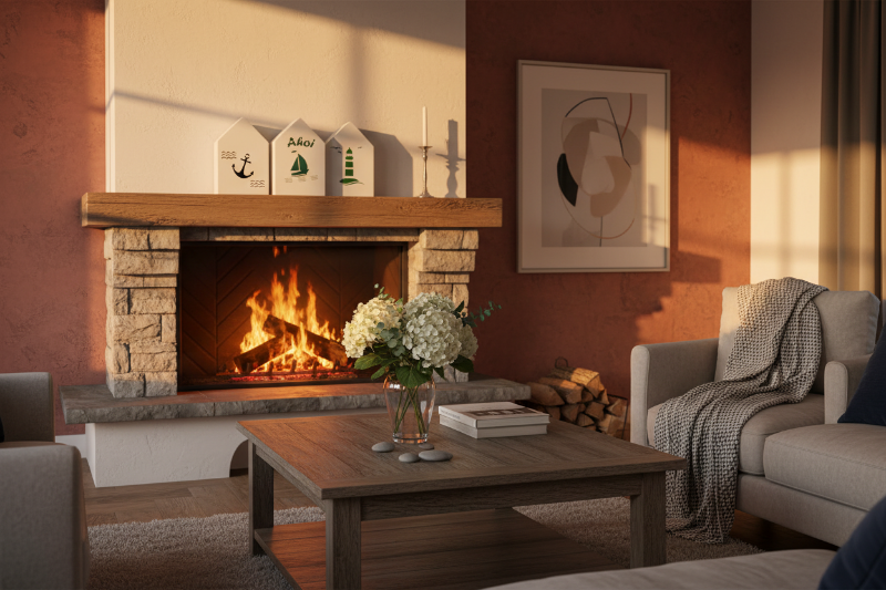 Maritime Teelichthalter im Haus-Design – 3D-gedruckte Küstendeko mit Anker, Segelboot & Leuchtturm