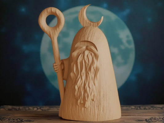 Mondwaldwächter – Zauberhafte Zaubererfigur