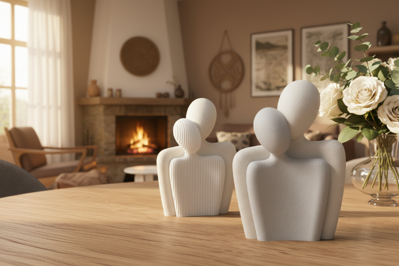 Liebespaar Figur – Geschenk zum Valentinstag & Jahrestag