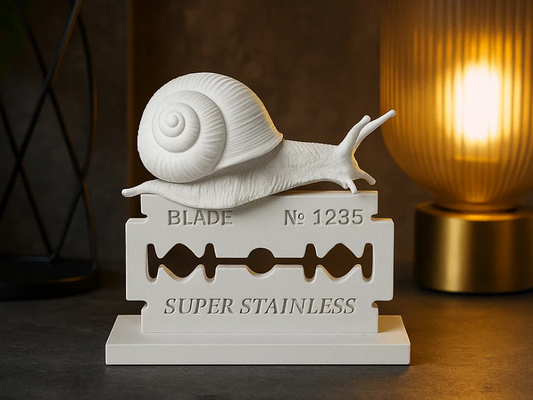 Schneckenklingen-Figur - Ein einzigartiges Kunstwerk